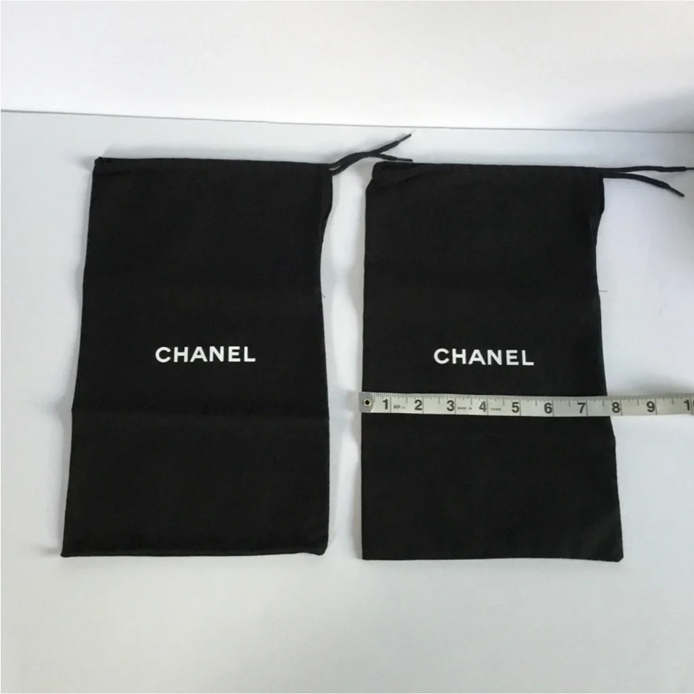 CHANEL BOX W/2 DUST BAGS SOME TISSUE NO LOGO BOOK-FINAL PRICE - Picture 12 of 14